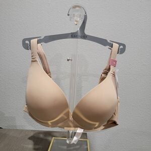 Cacique Beige Lightly Padded T-Shirt Bra